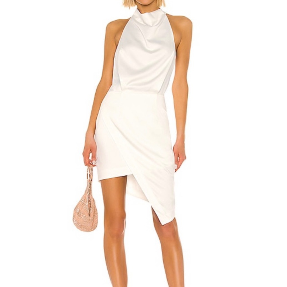 REVOLVE - “Camo” Dress In White (Elliatt), size S